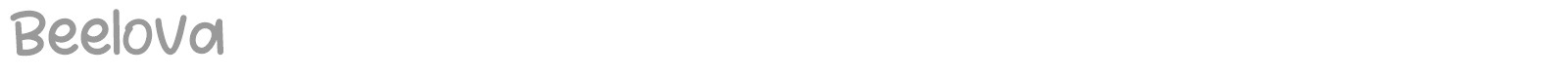 Beelova font preview